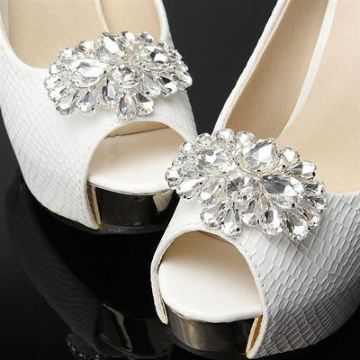 rhinestone shoe clips