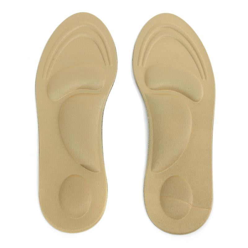 One-pair Women Feet Care Massage High Heels Sponge 3D Shoe Insoles Cus ...