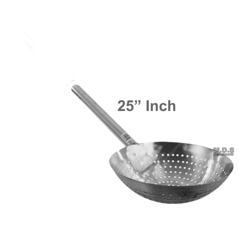 Brandani Italian Stainless Steel Slotted Skimmer Ladle Spoon 13 heavier  weight