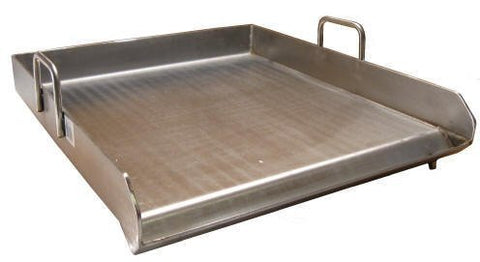 80x44cm Stainless Steel Taco Pan - Plancha – R & B Import