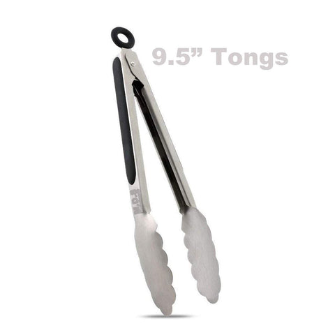 Stainless Steel Kitchen Tongs, Hiash 16 Inch Extra Long Scissor Tongs with  Comfortable Handle for Barbecue Grilling