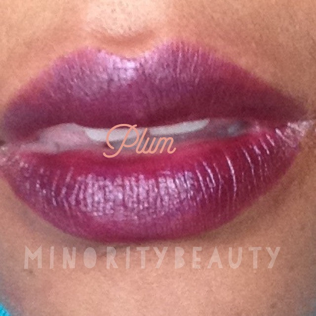 plum lipstick