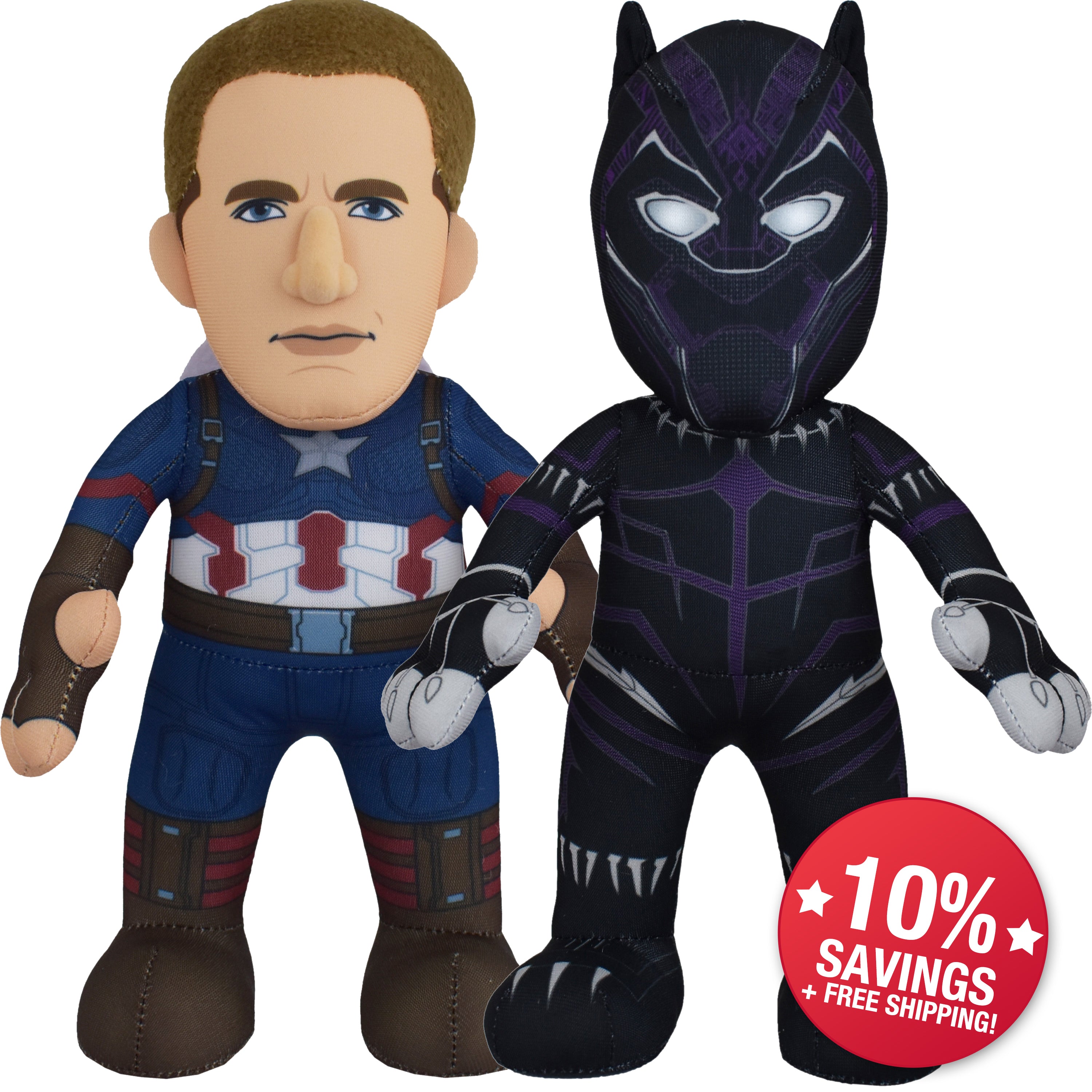 marvel black panther stuffed animal