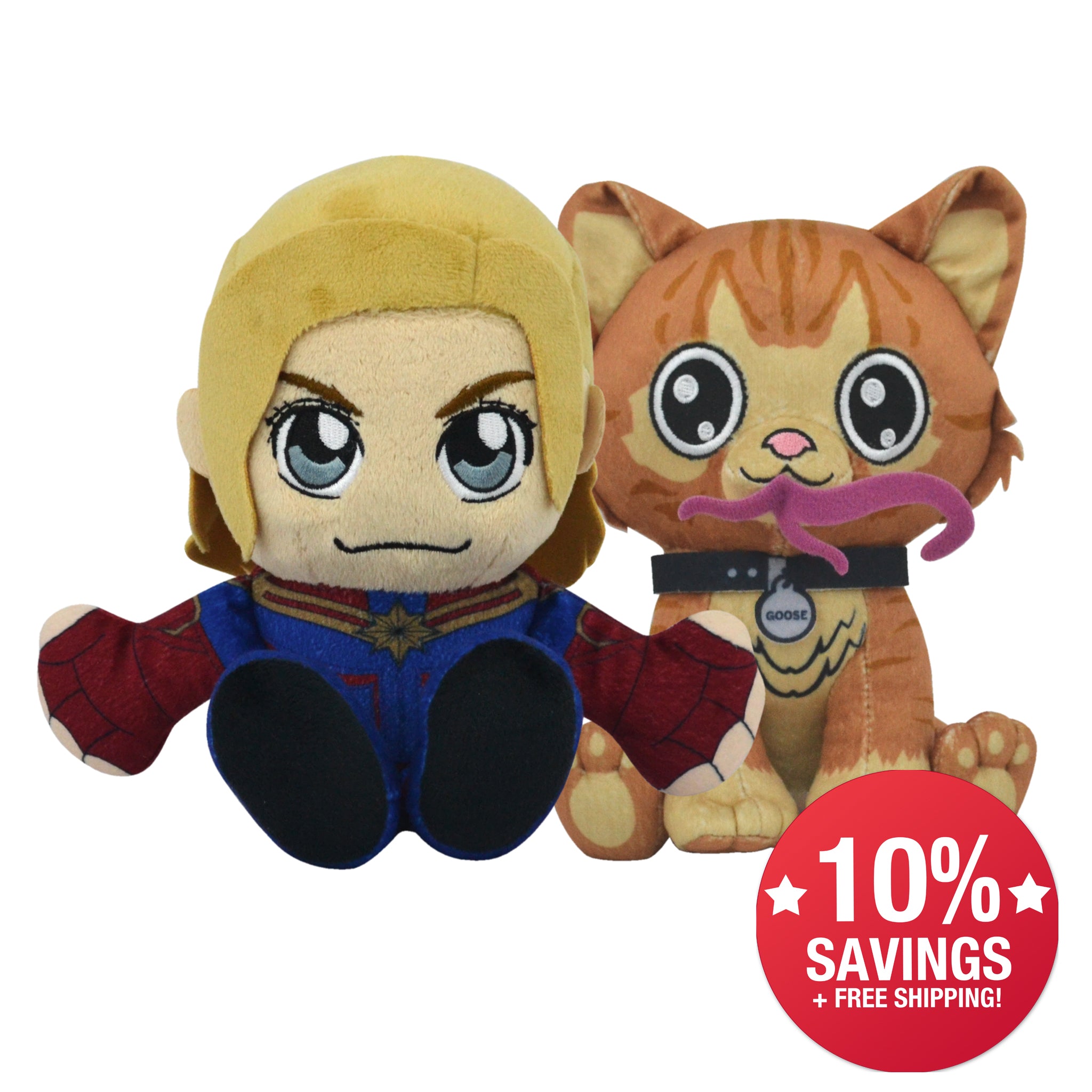 captain marvel stuffed animal