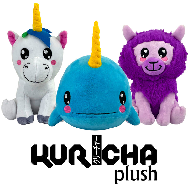 unicorn llama plush