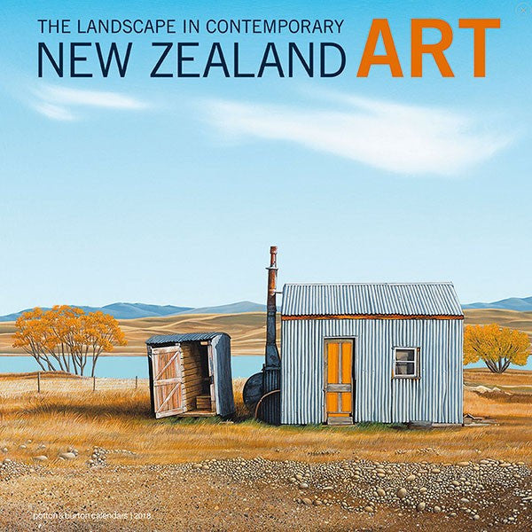 2018 The Landscape in Contemporary New Zealand Art Calendar - Bellamy