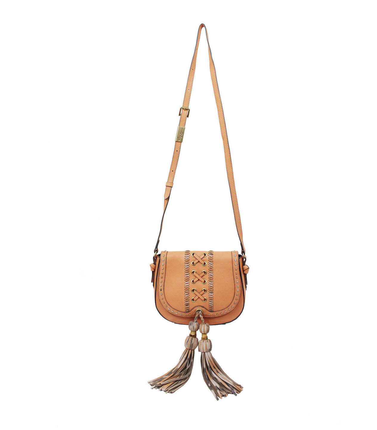 Sarabi Saddle Bag in Candied Peach