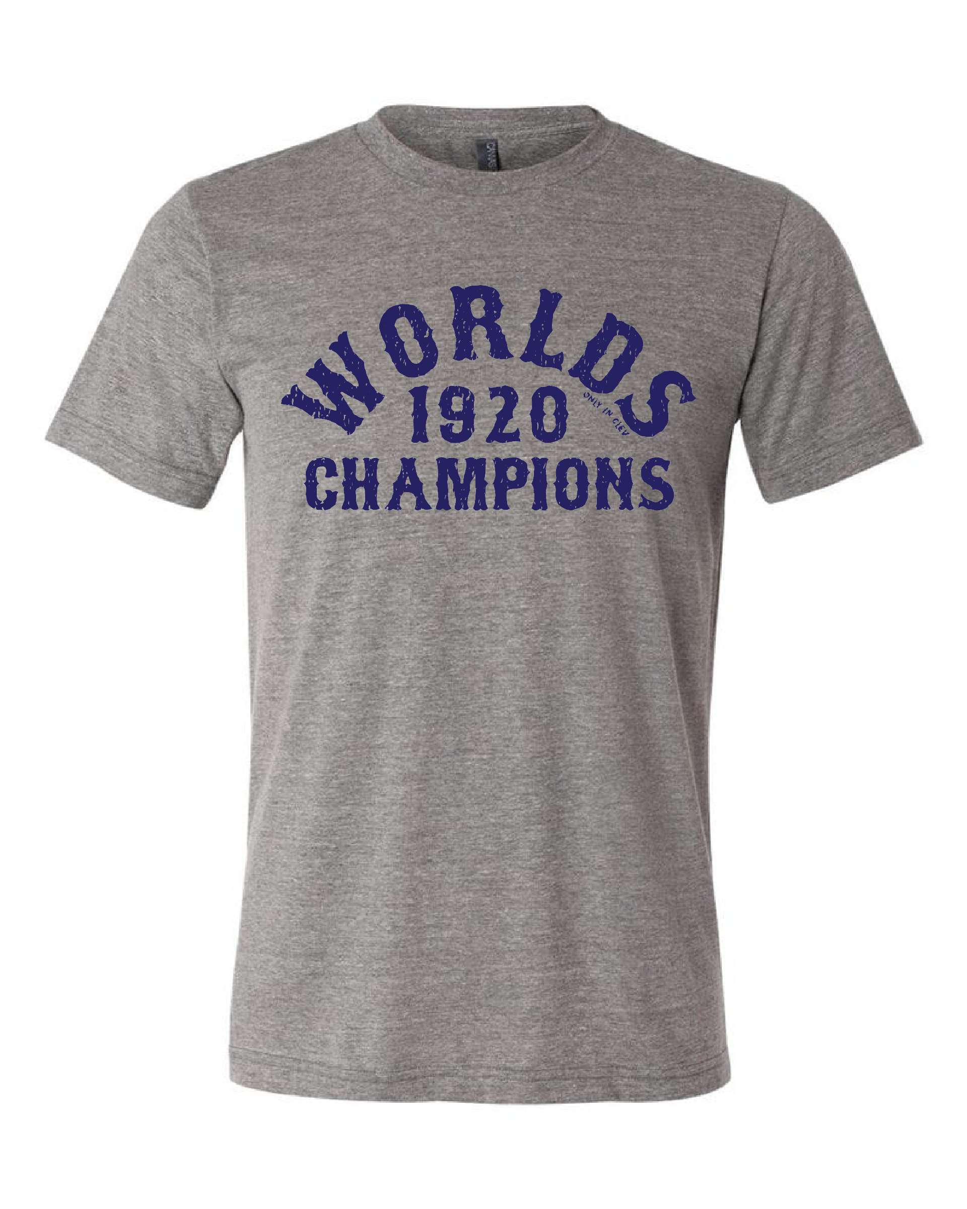 "1920 Worlds Champ 100 Year Anniversary" Baseball Design on Gray Unisex