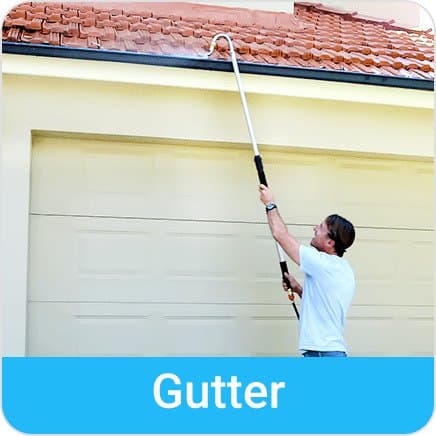 gutter clean