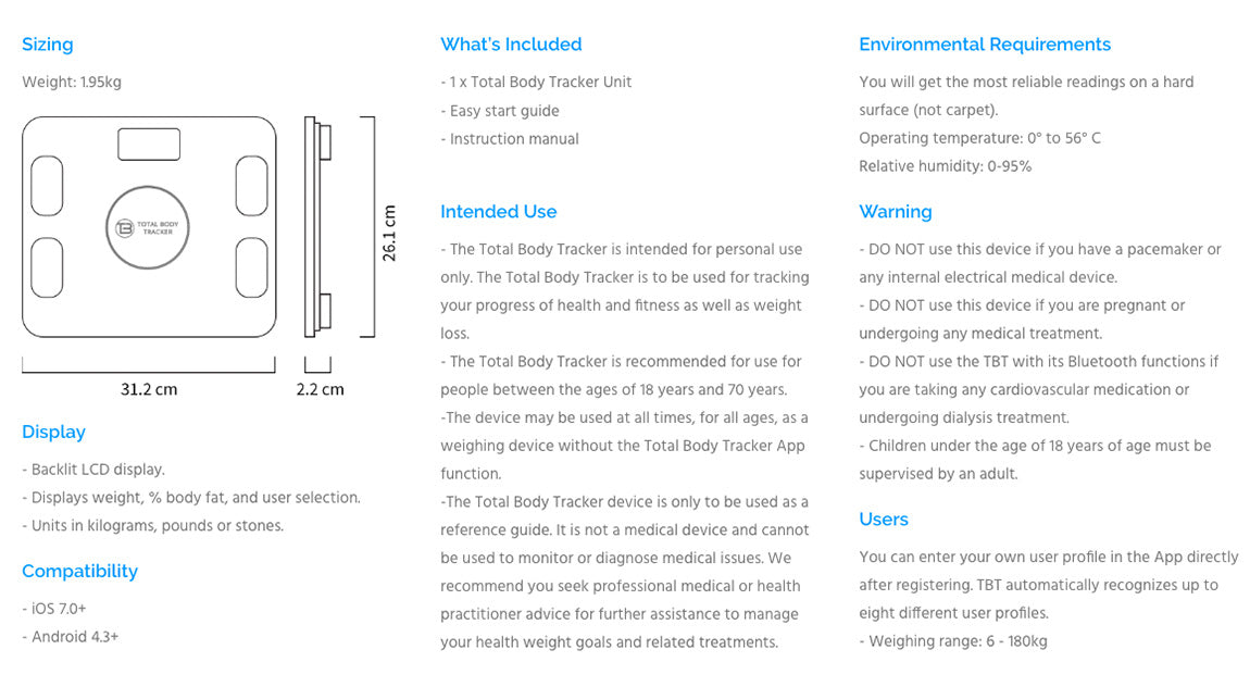 Body Tracker Device