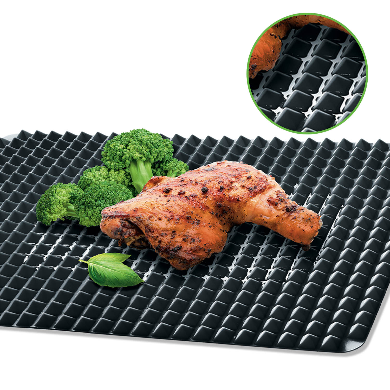 Kleva Dry Fry Mat Turn Your Oven Into An Air Fryer For Healthier Oil