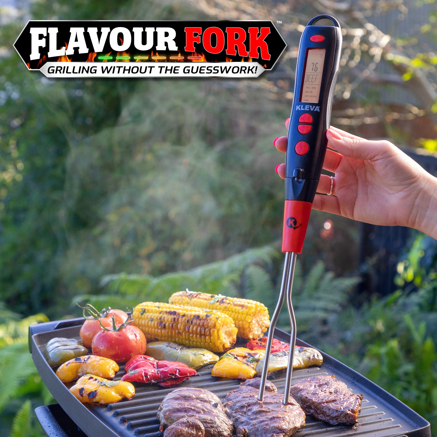 Image of Kleva Flavour Fork- The Ultimate Meat Thermometer with FREE BONUS GIFTS