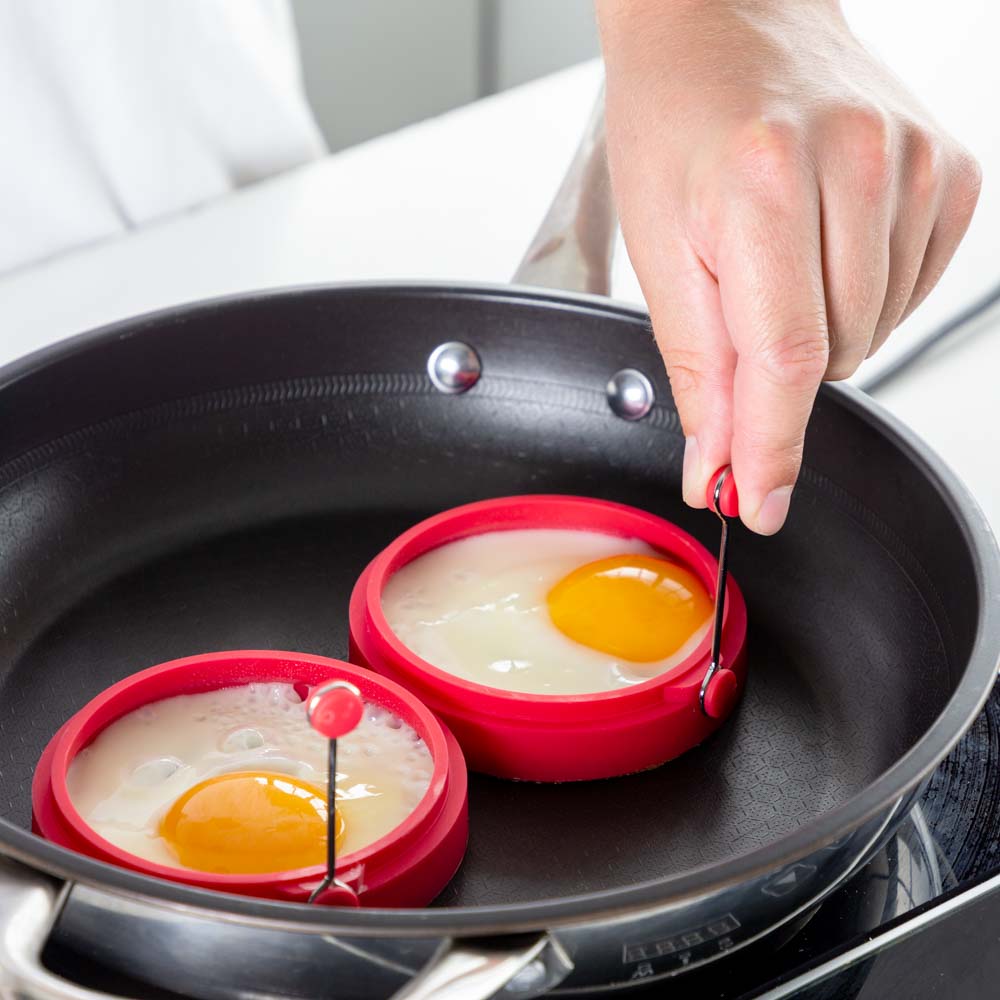 Kleva Silicone Egg Rings Make Perfect Eggs Every Time! Kleva Range