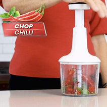 Kleva Quick Sumo Food Push Chopper with Whipping Blade Nav Image 18