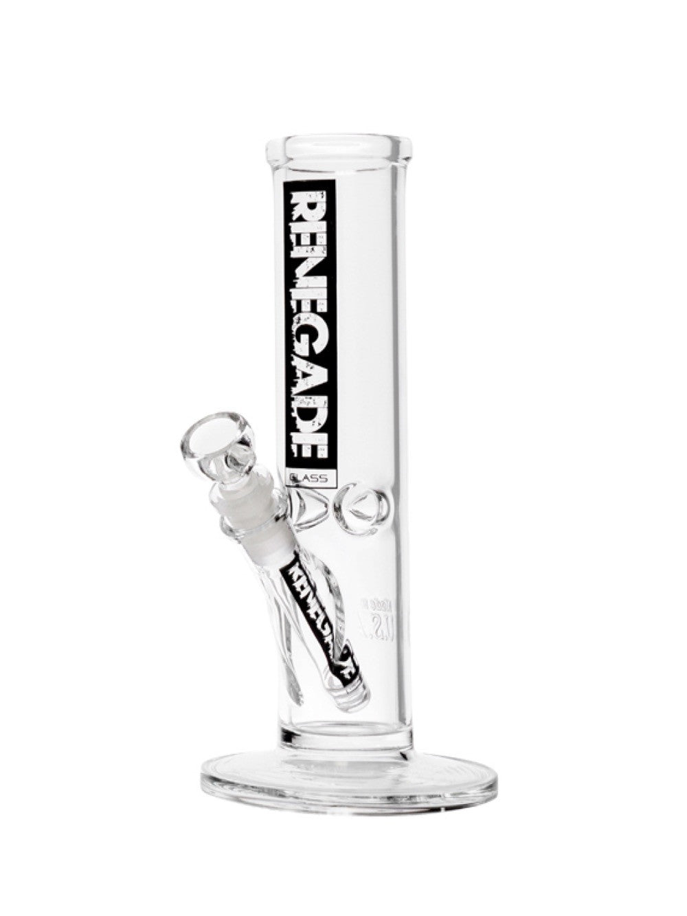 Renegade 8.5" Straight Tube - Clear - 5mm - Renegade Glass product image