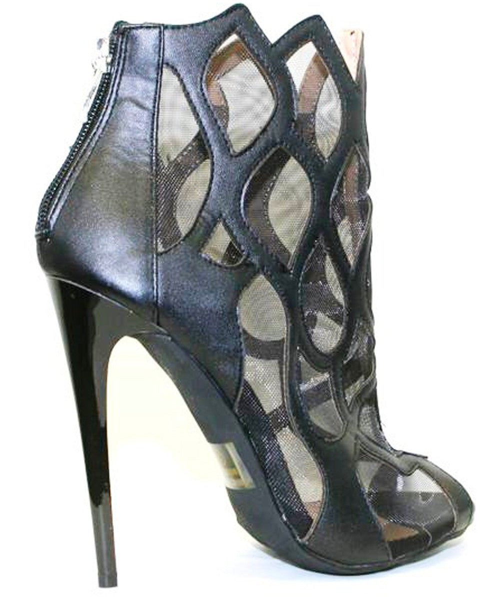 Etta Mesh \u0026 Leather Booties 3\