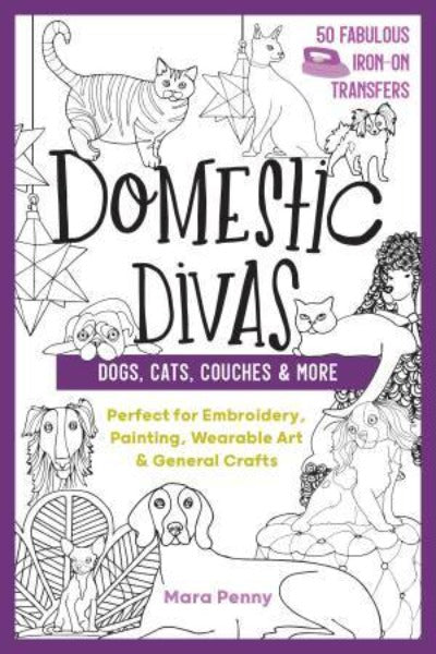 Domestic Divas Iron-On Transfer Book