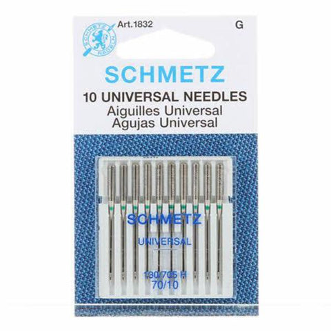 Schmetz Universal Machine Needle Size 10/70 Pack-10