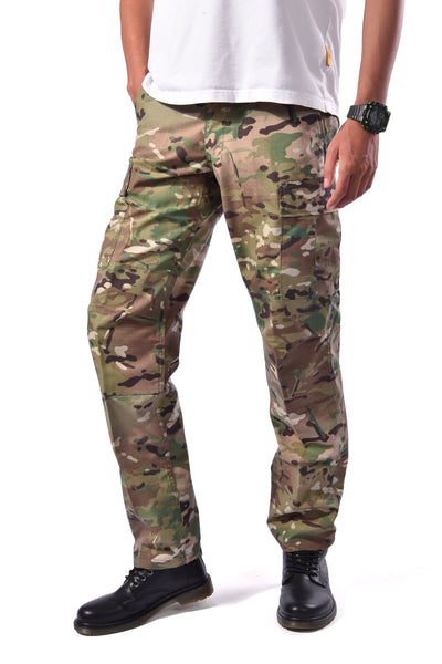 BACKBONE Mens Casual Cargo Pants Military Army Trousers BDU Pants ...
