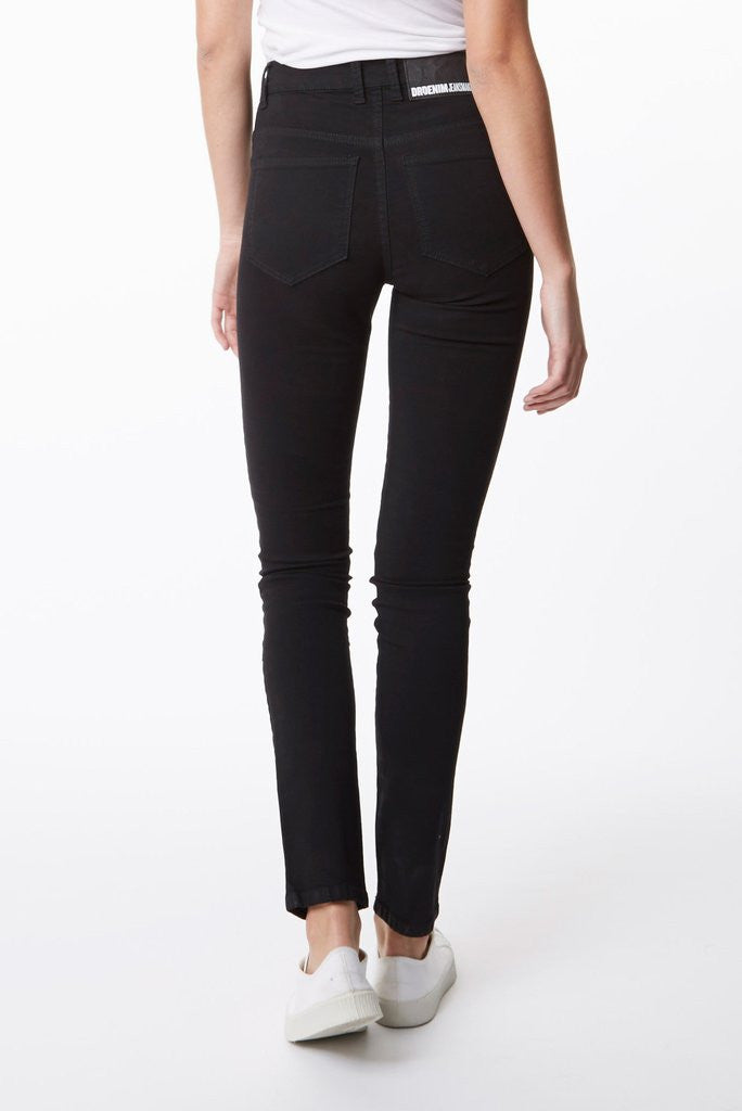 olivia crop high rise slim in reset