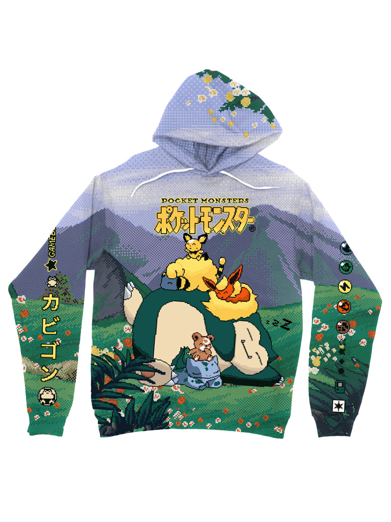 snorlax hoodie with ears