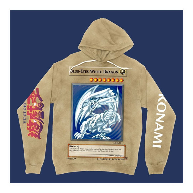 blue eyes white dragon hoodie