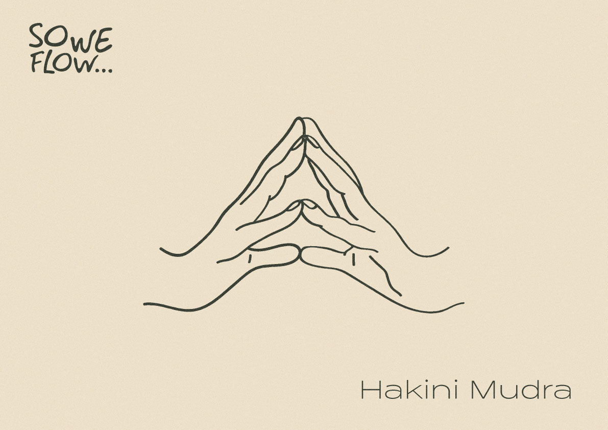 Illustration of Hakini Mudra by So We Flow...