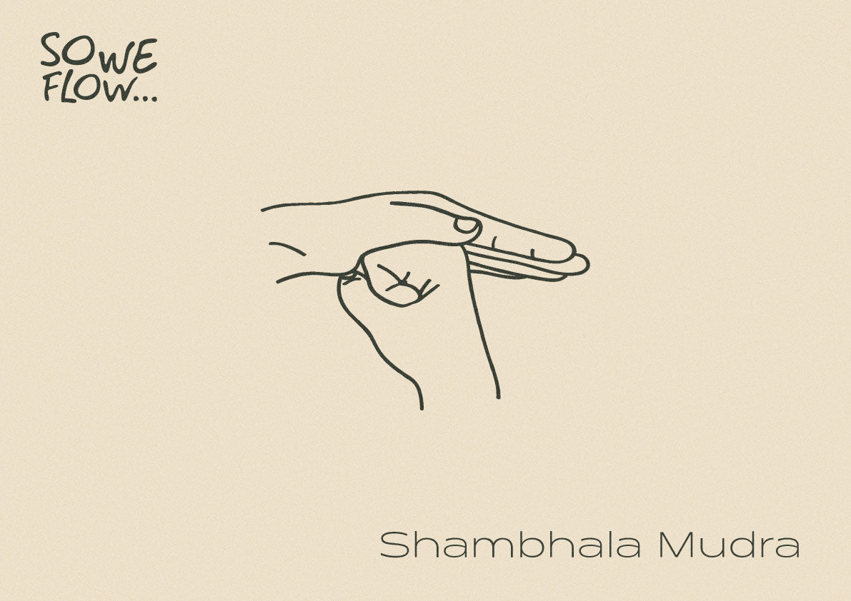 Illustration of Shambhala Mudra by So We Flow...