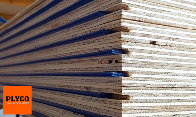 Image of Tongue and Groove Plywood Flooring for structural and non-structural flooring available at Plyco