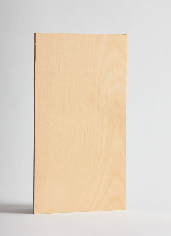 The Hardwood Edge Basswood Planks - 8-Pack Basswood Sheets for Unfinished  Wood Crafts - 1/4'' (6mm) 100% Pure Hardwood - Laser Engraving Blanks 