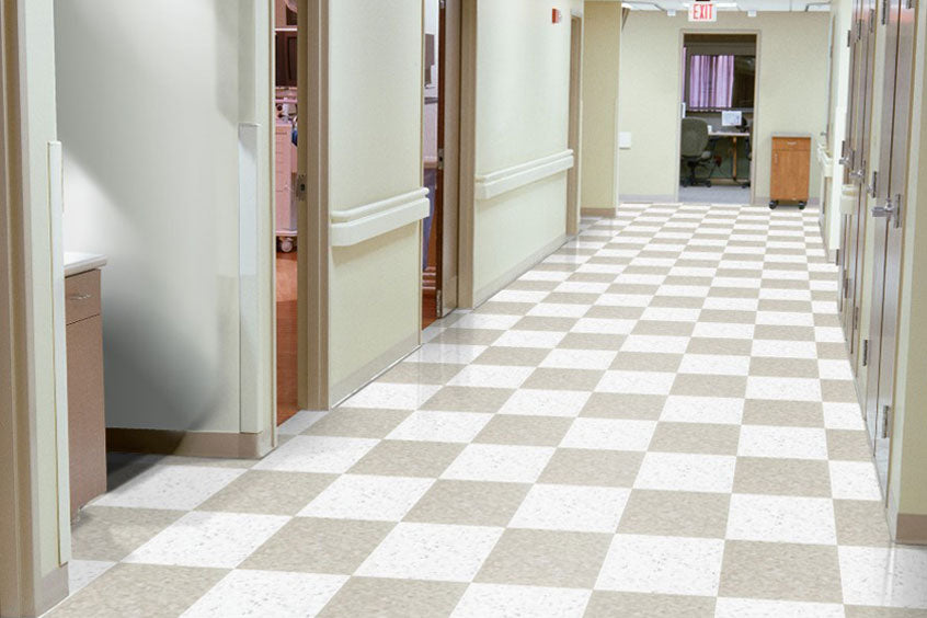 Vinyl Composition Tile Vct Flooring Composite Commercial Resilient