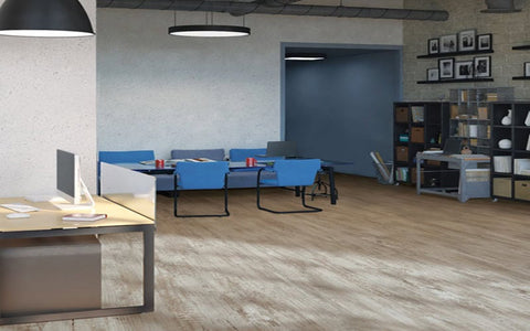 Natural Elements LVT Tile office