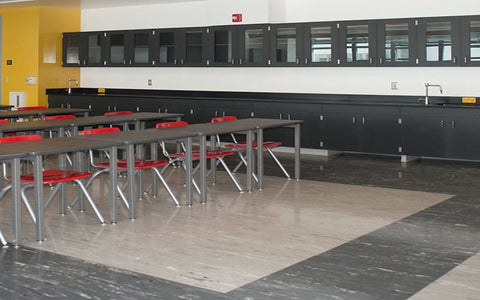 Flexco Flooring In A Tile education classroom