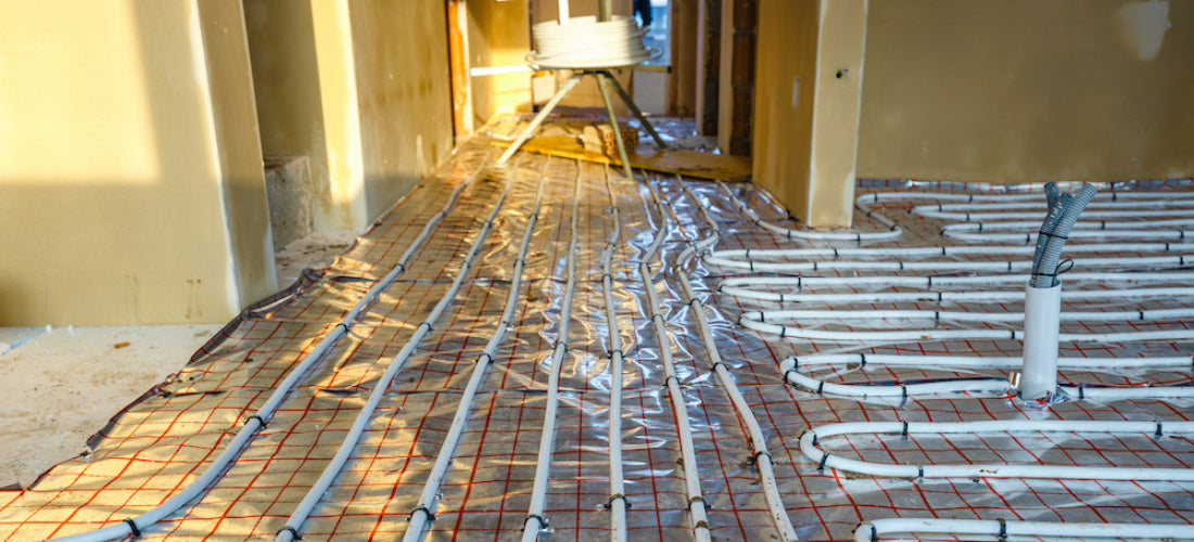 radiant heating system installation