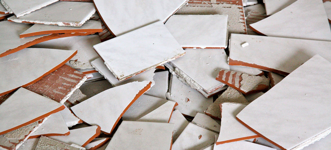 ceramic tile remnants