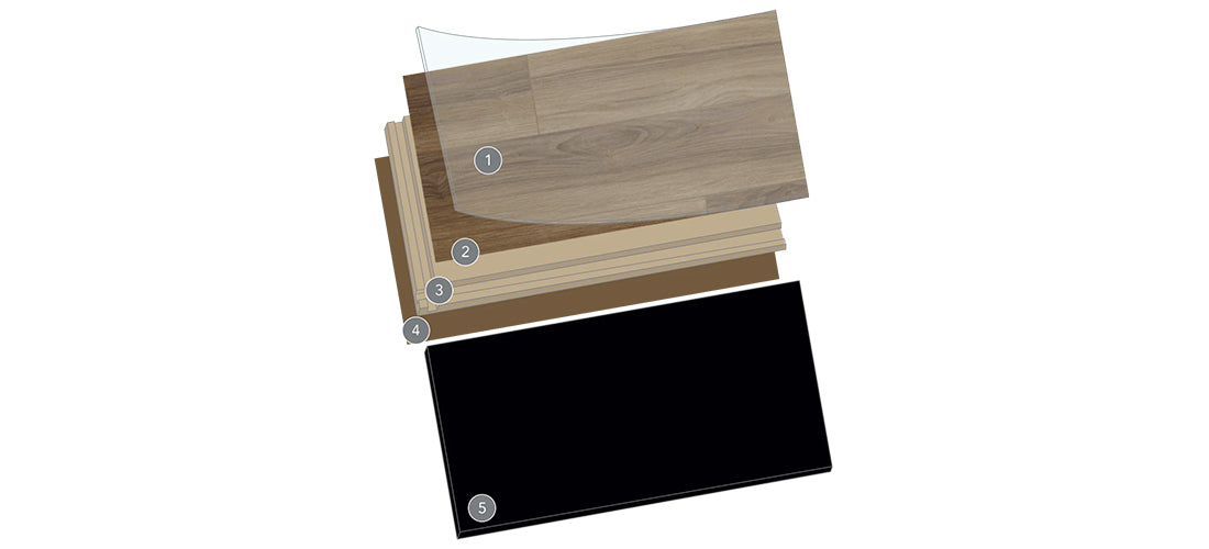 laminate wood flooring structure