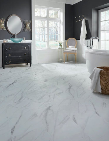 White Sand Vinyl: Adura Max Rectangle - Riviera 12x24