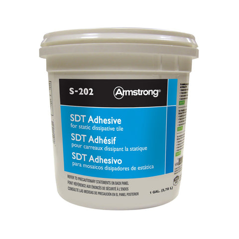 Armstrong S-1000 FPS1000208 LVT Tile Adhesive 2 Gallon - For high RH (