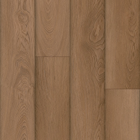 13 Boxes, Mohawk Home Misty Harbor Oak Waterproof Rigid 5Mm Thick Luxury Vinyl  Plank Flooring + 1Mm Attached Pad Included