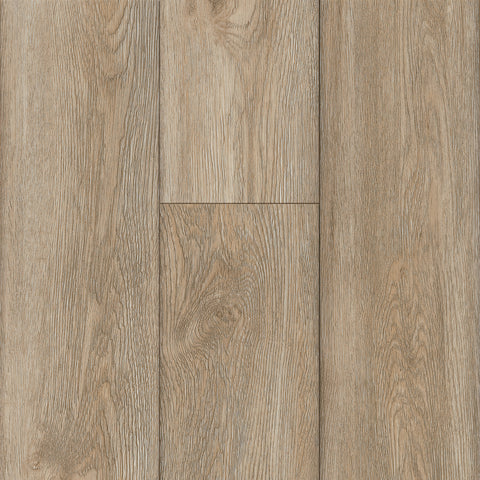 5mm w/pad Royal Hampton Hickory Waterproof Rigid Vinyl Plank Flooring 6.81  in. Wide x 51 in. Long