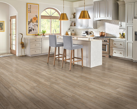 Woodhills Brook Timber Hickory 6.5X48 Waterproof Natural Wood Lvt 