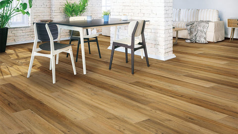 New Classic Flooring Solution 6.5'' Thick 7.16'' W x 48.8'' L Oak Vinyl  Plank