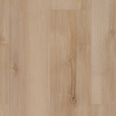 CoreLuxe 5mm w/pad Table Rock Oak Waterproof Rigid Vinyl Plank Flooring  5.75 in. Wide x 48 in. Long