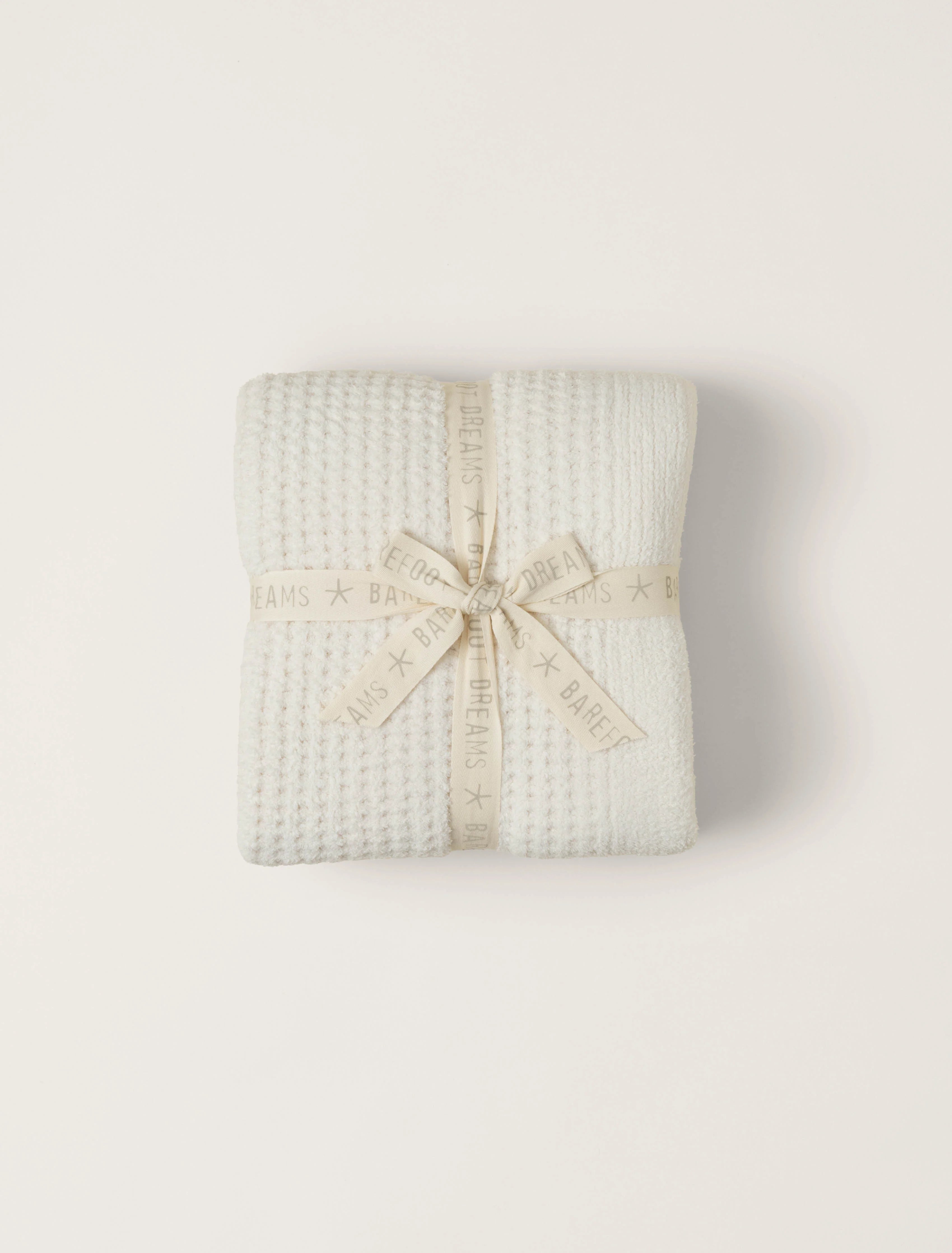 Barefoot Dreams CozyChic Waffle Throw 54X72 Cream