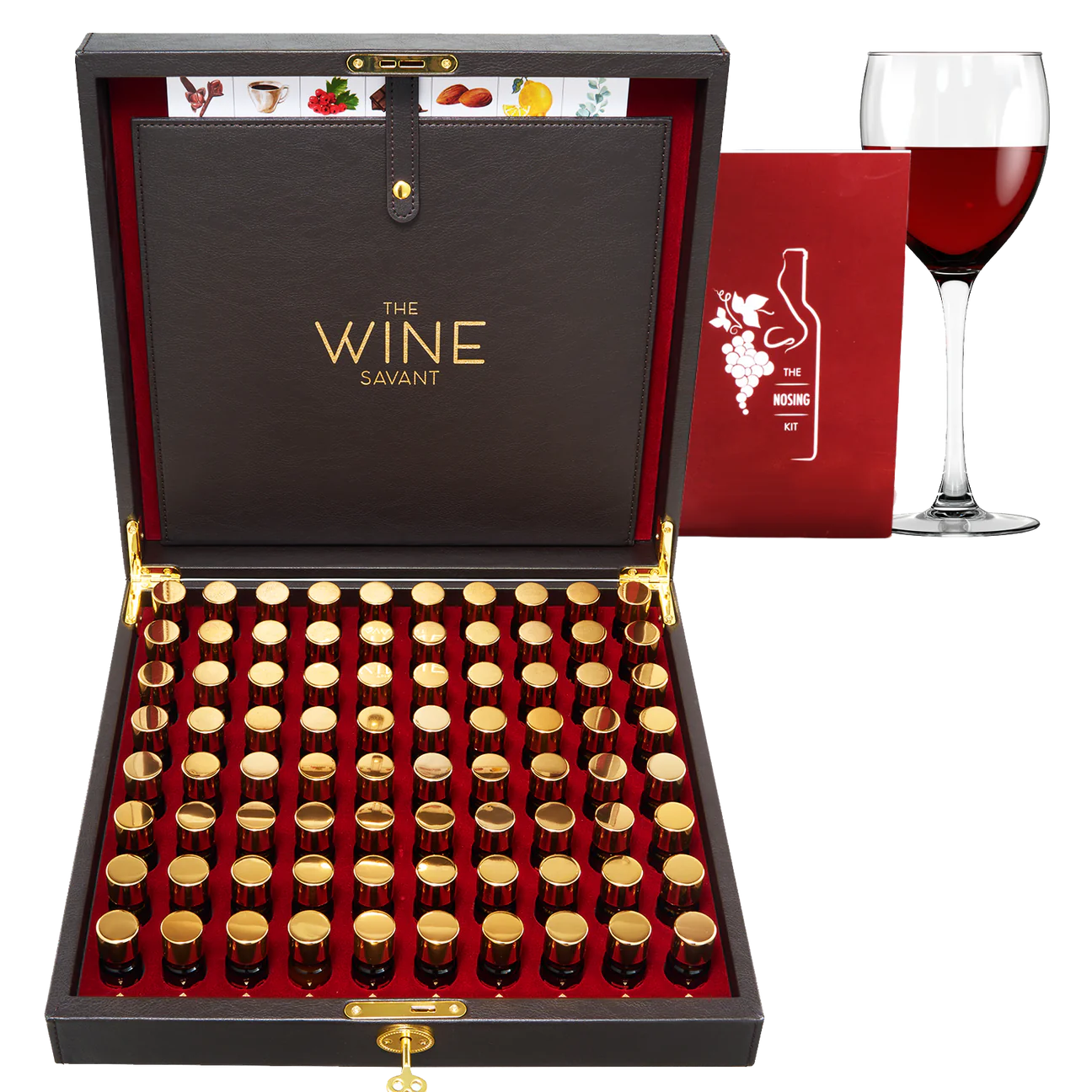 The Wine Savant - Wine Aroma Kit 80-Fragrance Training Kit for Wine Sommelier