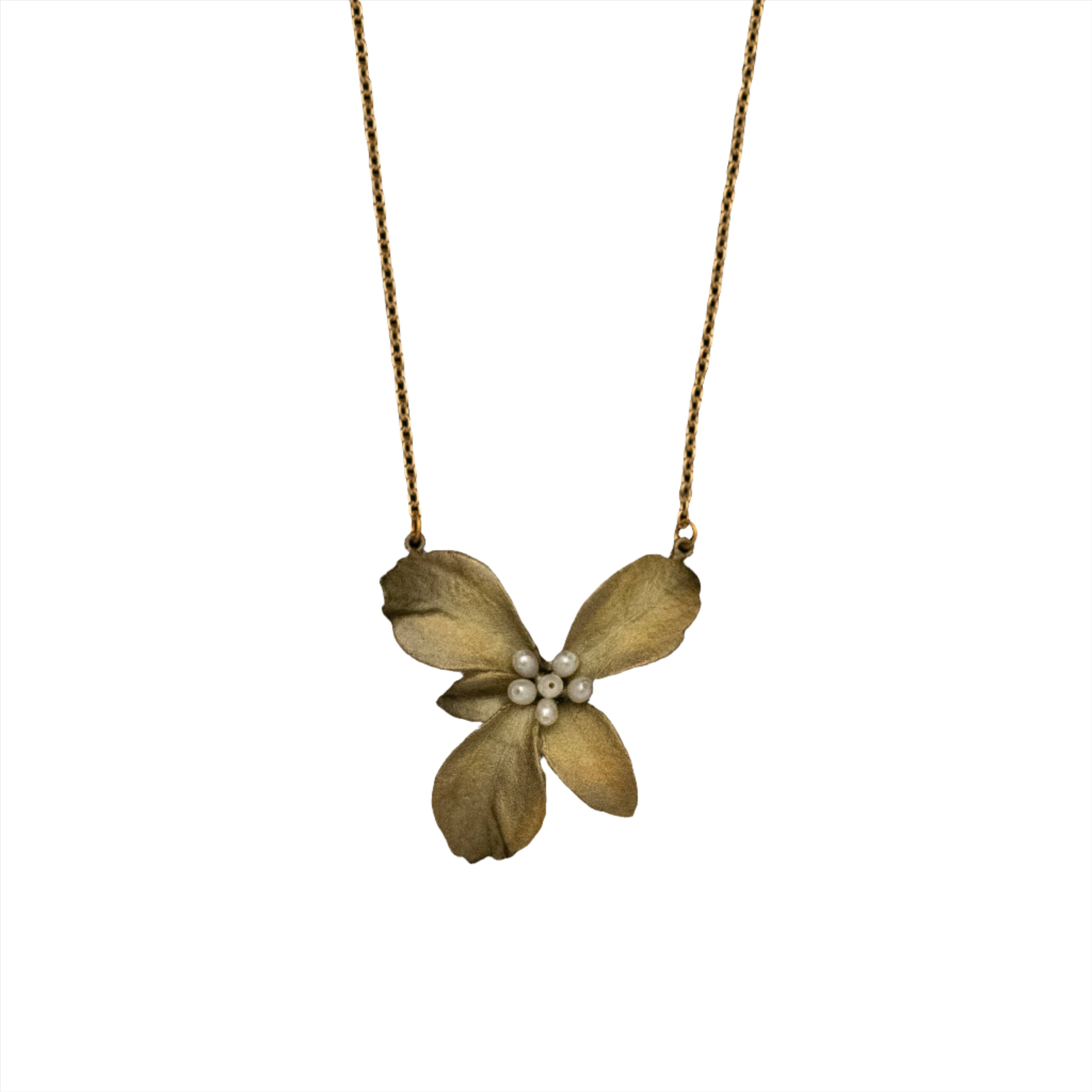 Michael Michaud - Pachysandra Pendant - 16" Adj.