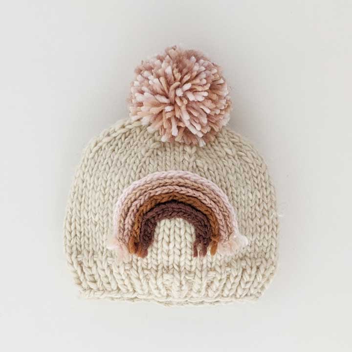 Huggalugs Champagne Chenille Beanie Hat S (0-6 Months)