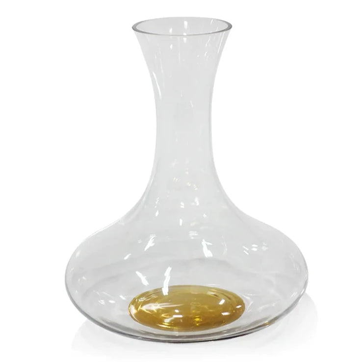 Aperitivo Triangular Barware Glasses - Clear w/Gold Rim & Luster - Moss &  Embers Home Decorum