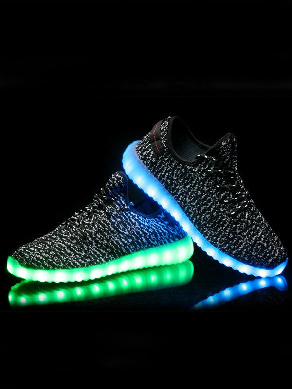 black light up sneakers