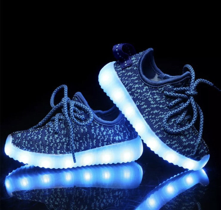 blue light shoes
